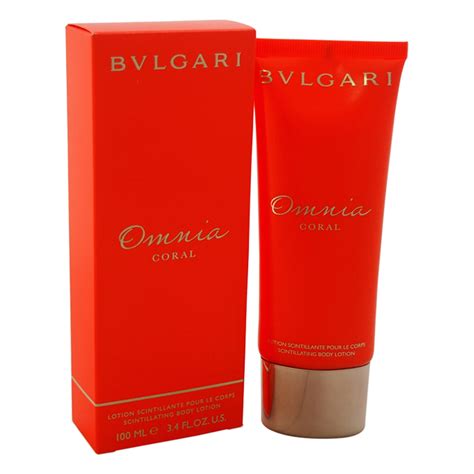 bvlgari coral lotion